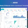 Jidox - NodeJS Admin Dashboard Template