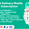 Dairy Products, Grocery, Daily Milk Delivery Mobile App with Subscription | Customer & Delivery App