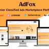 AdFox: Dual-Experience Classified Ads with App-Like Feel on Mobile & Web Interface