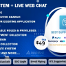 Support System-Live Web Chat & Client Desk & Ticket Help Desk