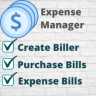 Purchase and Expense Manager via Admin Panel