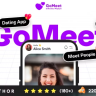 GoMeet - Complete Social Dating Mobile App | Online Dating | Match, Chat & Video Dating | Dating App