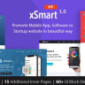 xSmart - App Landing Page WordPress Theme in Tech Presentation, Promo Marketing & Advertising Agency