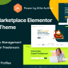 FreeAgent - Freelance Marketplace Elementor WordPress Theme