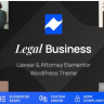 Legal Business - Attorney & Lawyer WordPress Theme