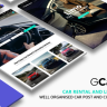 Grand Car Rental - Limousine Car Rental WordPress