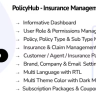 PolicyHub - Insurance Management Software