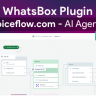 VoiceFlow AI agent for WhatsApp - Plugin for WhatsBox