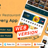 eRestro - Single Vendor Restaurant Flutter App | Food Ordering App with Admin Panel | Web Version