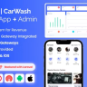 CarQ Car Wash Marketplace SAAS User Flutter App & Laravel Admin Panel