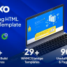 Hostiko - Hosting HTML & WHMCS Template With Isometric Design